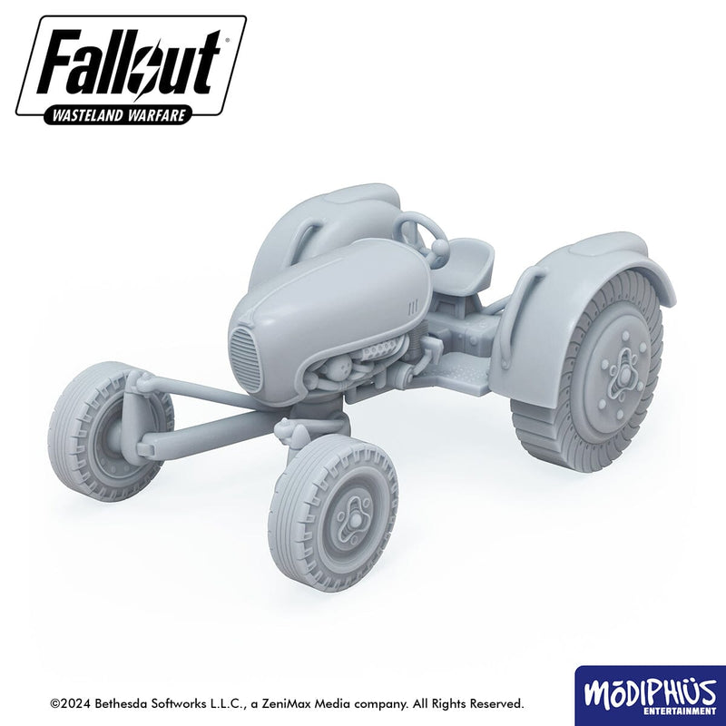 Fallout: Terrain - Print at Home - Industrial Vehicles (STL) Fallout: Wasteland Warfare Modiphius Entertainment 