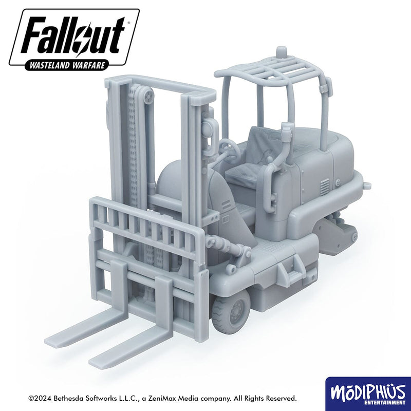 Fallout: Terrain - Print at Home - Industrial Vehicles (STL) Fallout: Wasteland Warfare Modiphius Entertainment 