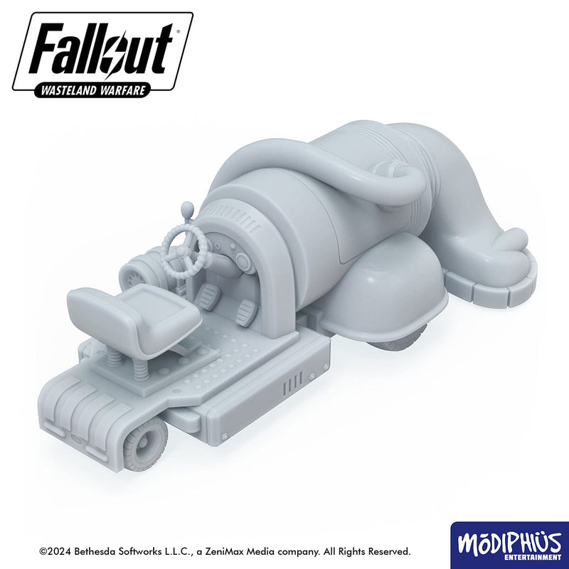 Fallout: Terrain - Print at Home - Industrial Vehicles (STL) Fallout: Wasteland Warfare Modiphius Entertainment 