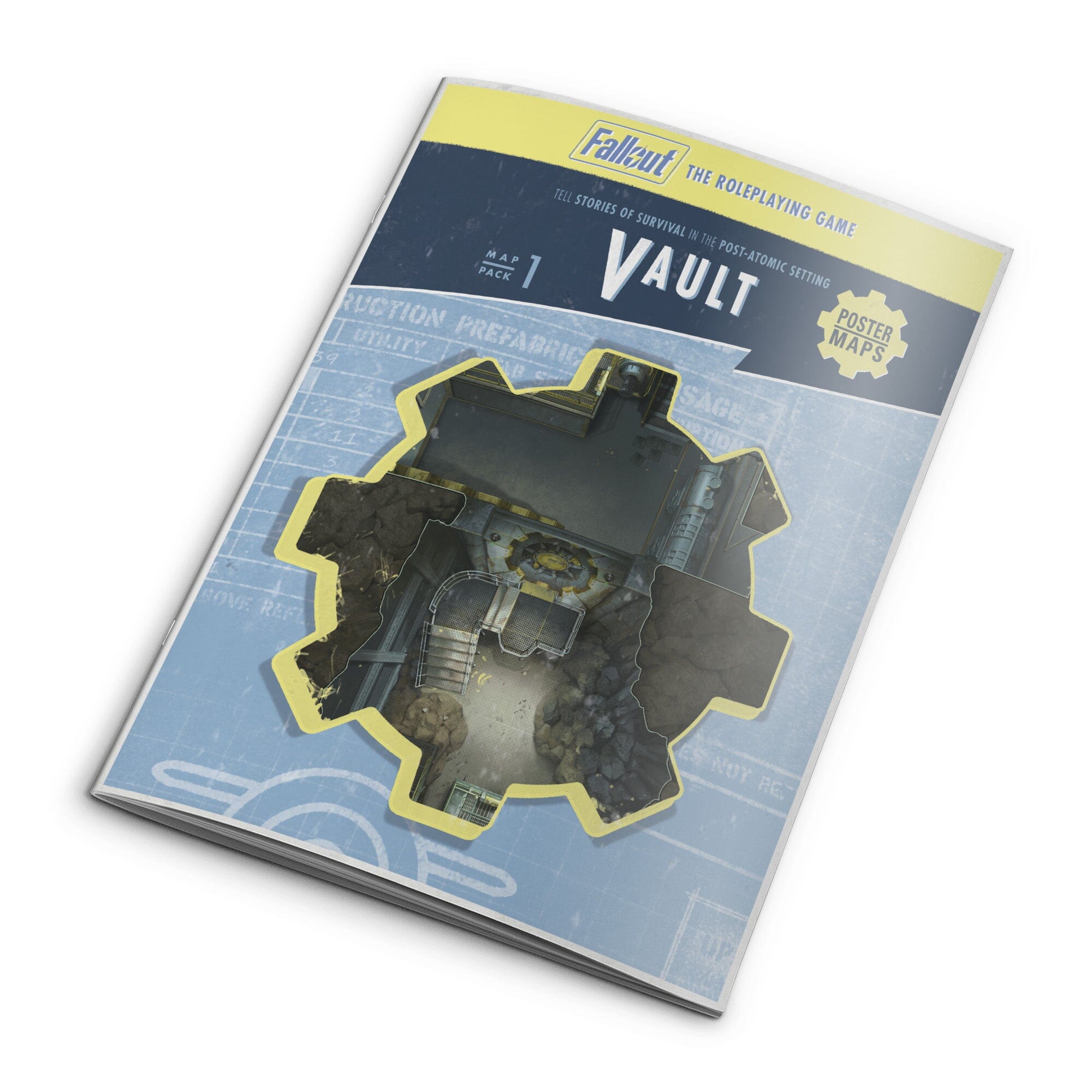 Fallout: The Roleplaying Game - Map Pack 1: Vault – Modiphius Entertainment