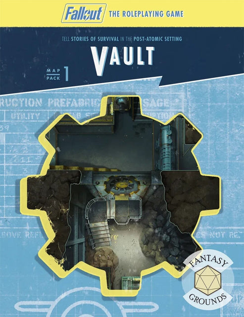 Fallout Ripple Map Fallout: The Roleplaying Game - Map Pack 1: Vault - Fantasy Grounds (V ...