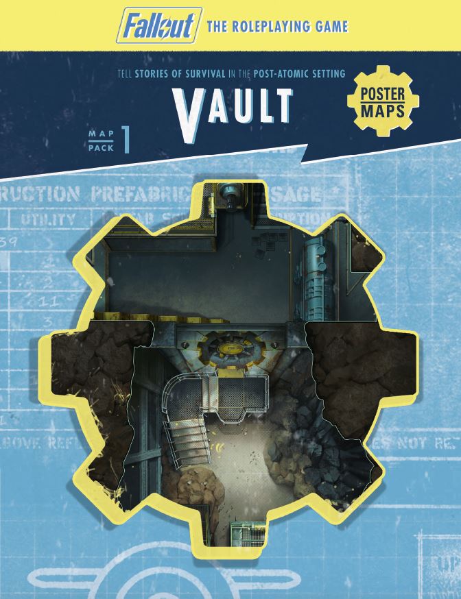 Fallout: The Roleplaying Game - Map Pack 1: Vault (PDF) – Modiphius ...