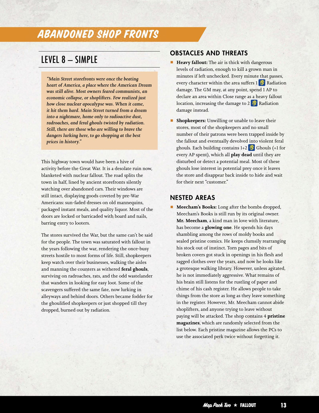 FALLOUT 2d20 - Accessories – Modiphius Entertainment