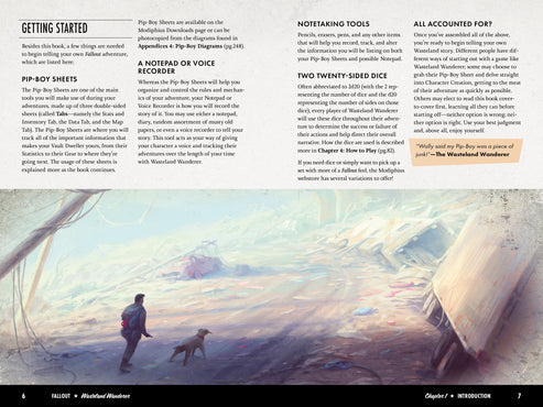 Fallout Wanders Guide Fallout: Wasteland Wanderer: A Solo Roleplaying Game – Modiphius ...