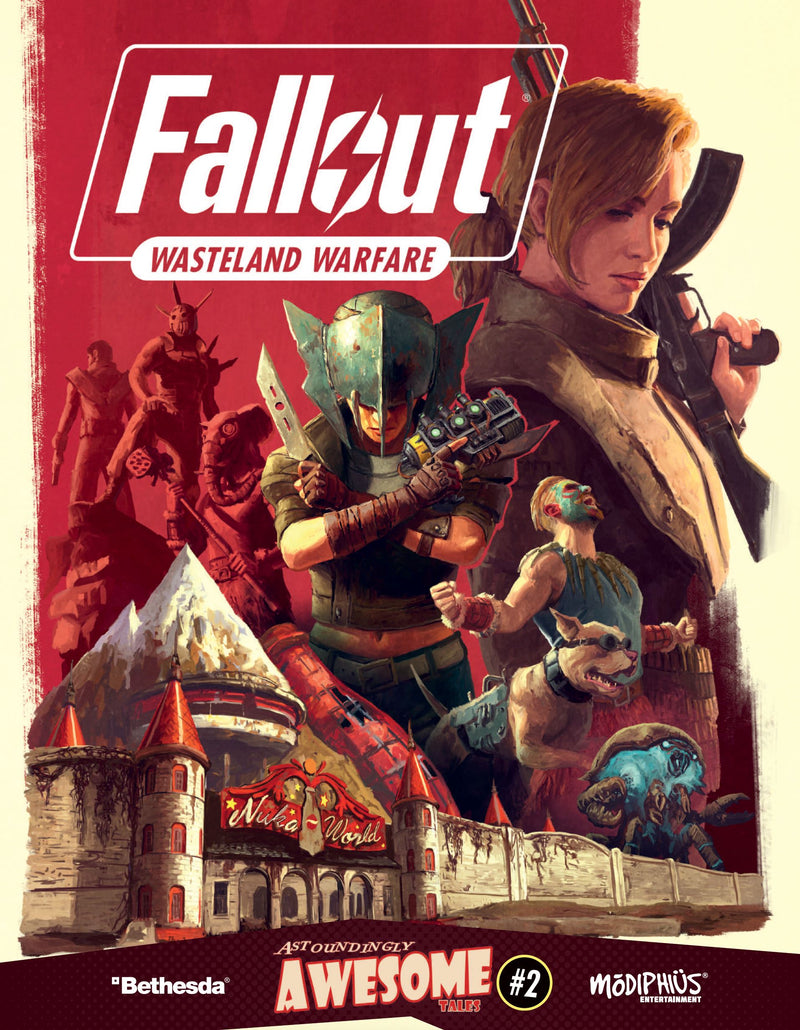 Fallout: Wasteland Warfare - Astoundingly Awesome Tales Vol. 2 (PDF) Fallout: Wasteland Warfare Modiphius Entertainment 