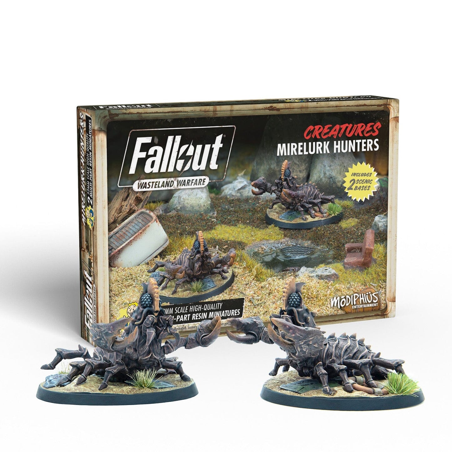 Fallout: Wasteland Warfare - Into the Wasteland Creature Bundle Fallout: Wasteland Warfare Modiphius Entertainment 