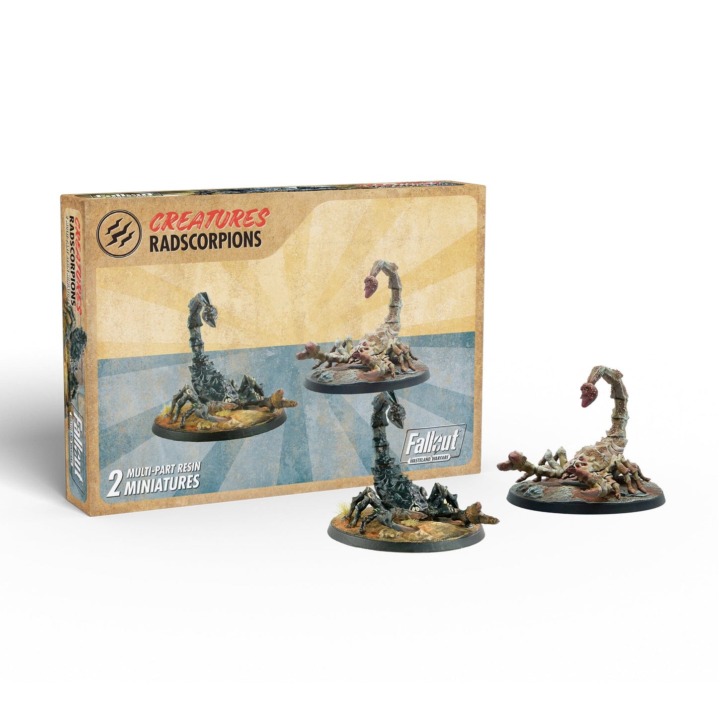 Fallout: Wasteland Warfare - Into the Wasteland Creature Bundle Fallout: Wasteland Warfare Modiphius Entertainment 