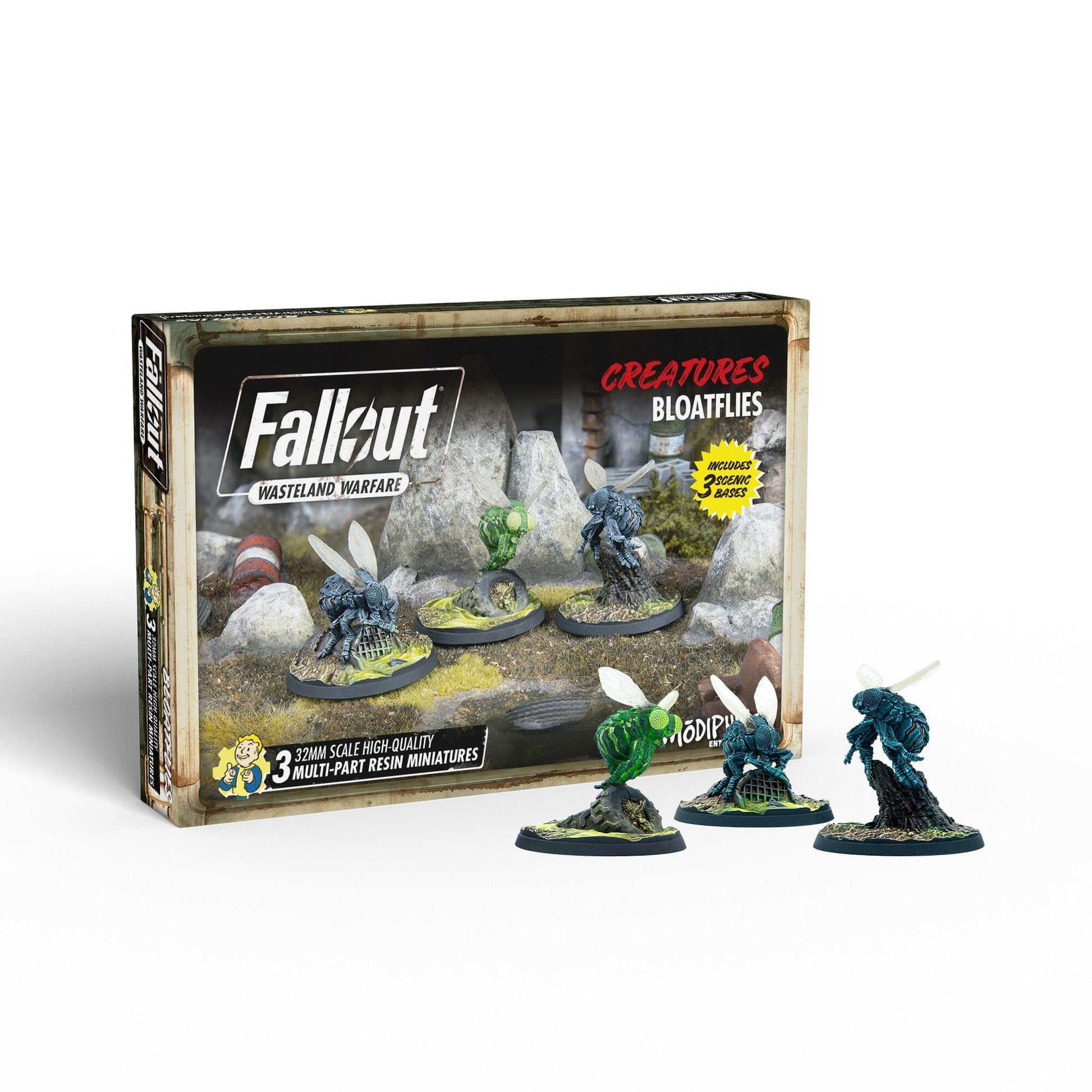Fallout: Wasteland Warfare - Into the Wasteland Creature Bundle Fallout: Wasteland Warfare Modiphius Entertainment 