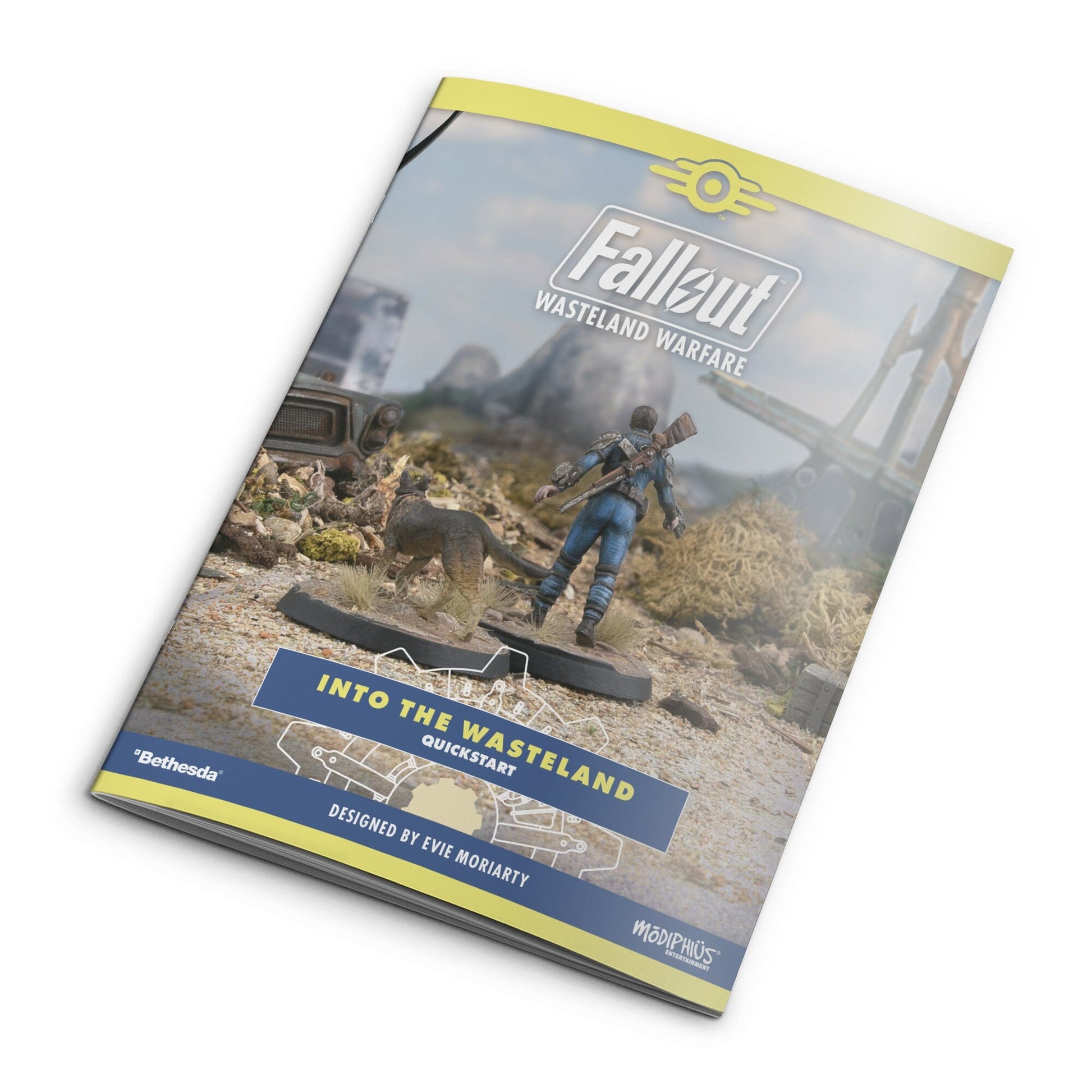 Fallout: Wasteland Warfare - Into the Wasteland Starter Set & Dogmeat with Goggles Fallout: Wasteland Warfare Modiphius Entertainment 