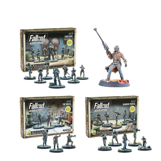 Fallout: Wasteland Warfare - New Vegas NCR Forces Bundle Fallout: Wasteland Warfare Modiphius Entertainment 