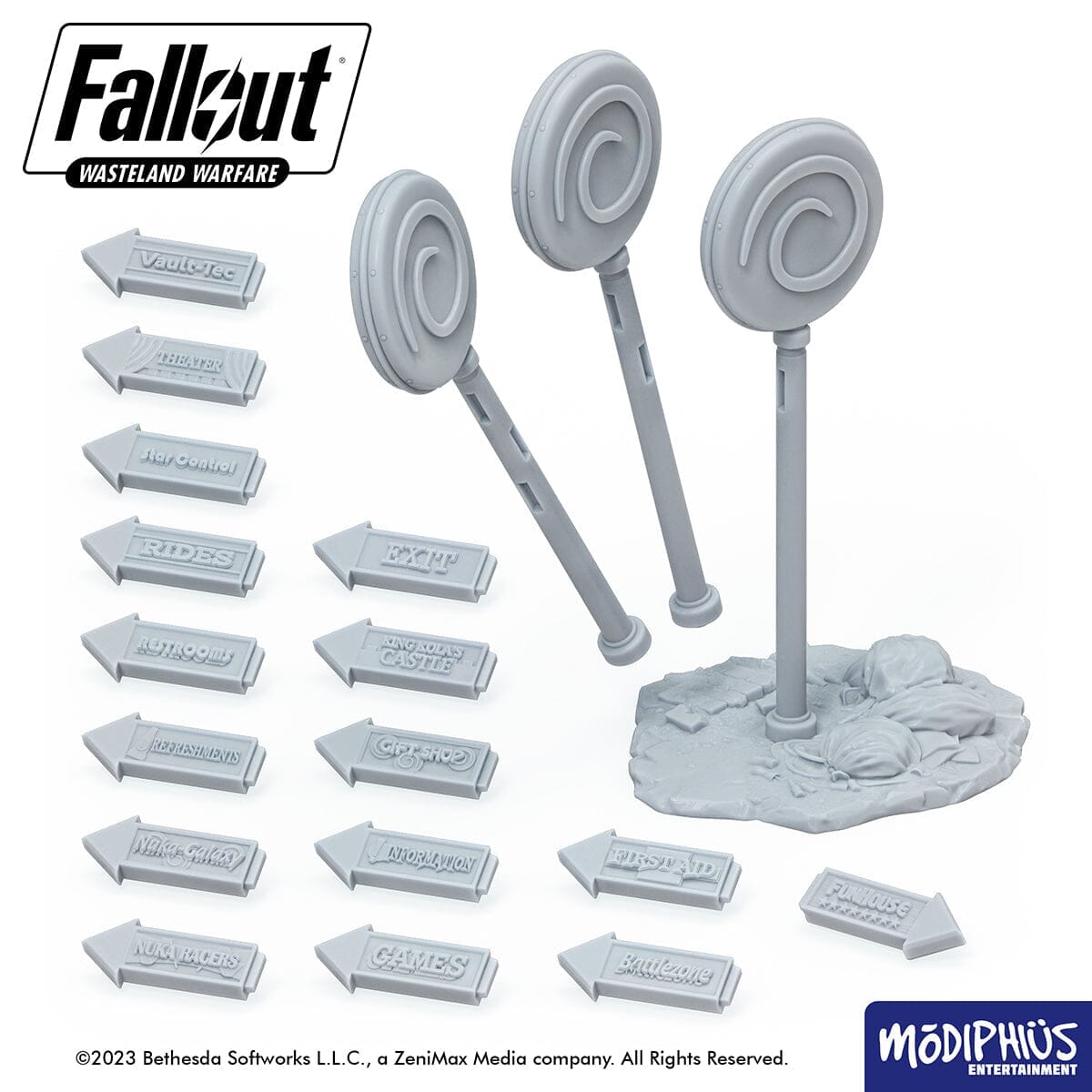 Fallout: Wasteland Warfare - Print at Home - Kiddie Kingdom Fallout: Wasteland Warfare Modiphius Entertainment 