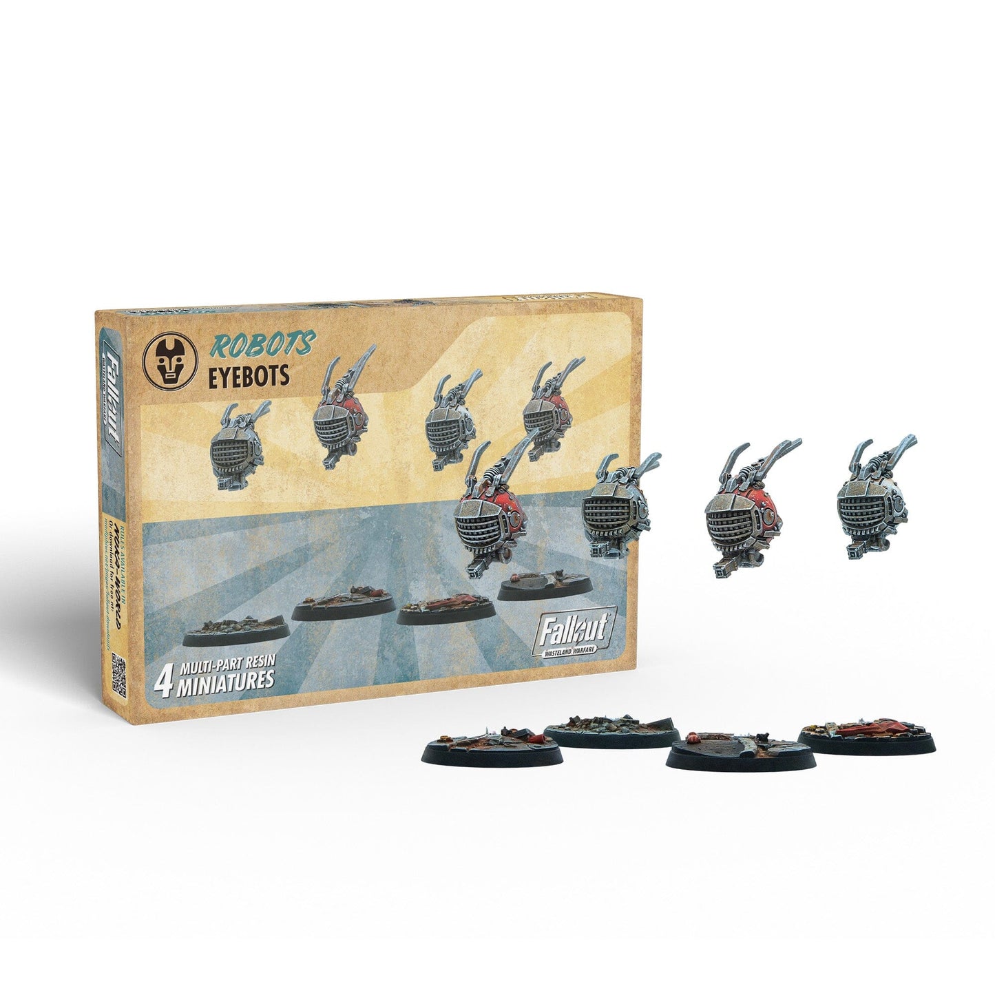 Fallout: Wasteland Warfare - Robots - Eyebots Fallout: Wasteland Warfare Modiphius Entertainment 