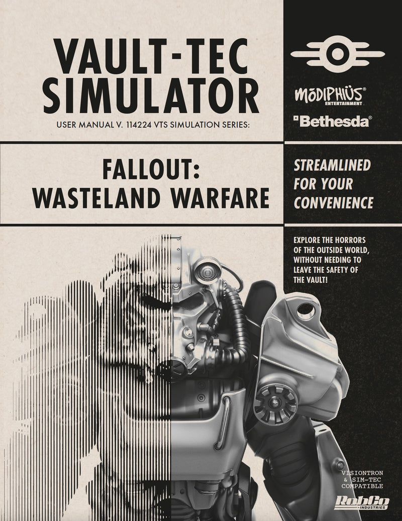 Fallout: Wasteland Warfare V1.5 Vault-Tec Simulator (FREE PDF) Fallout: Wasteland Warfare Modiphius Entertainment 