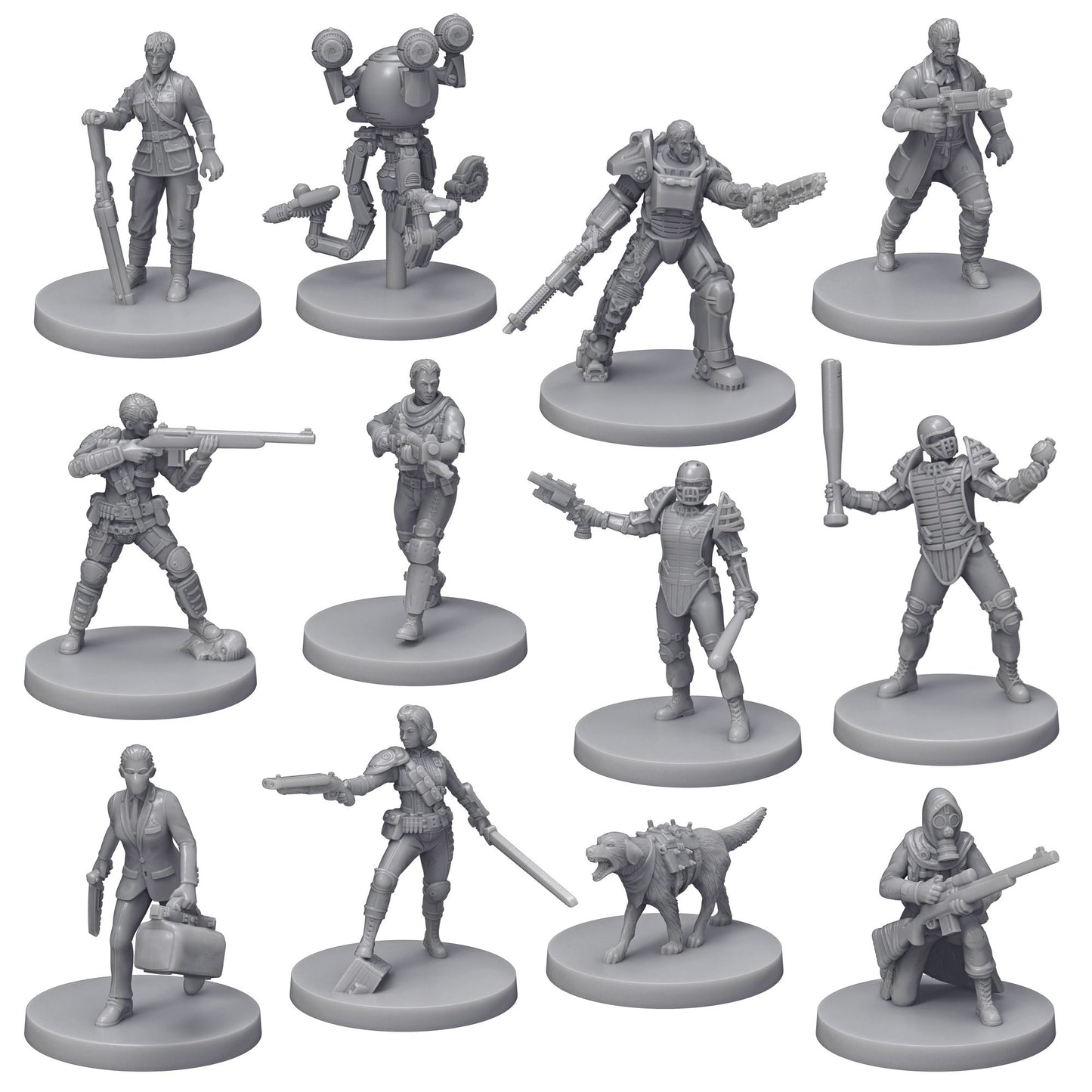 Fallout: Wasteland Warfare - Warbands Starter Set Fallout: Wasteland Warfare Modiphius Entertainment 