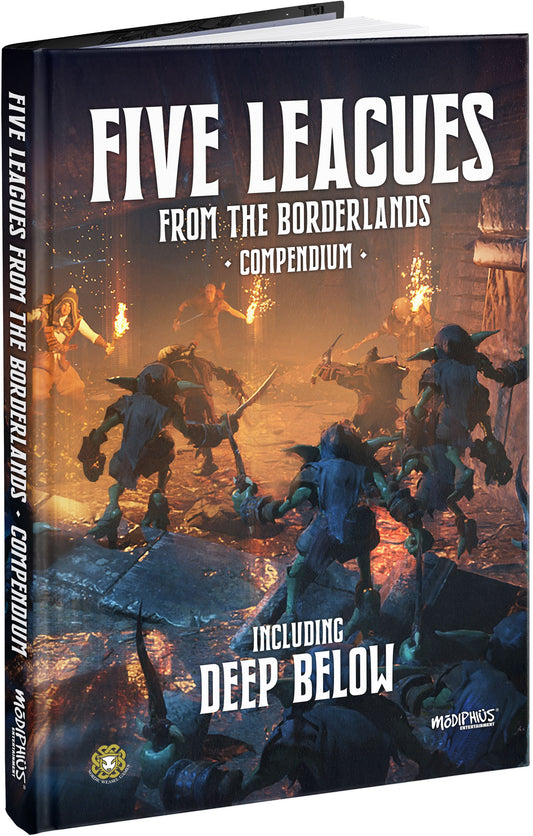 Five Leagues from the Borderlands Compendium (including Deep Below) Five Leagues from the Borderlands Modiphius Entertainment 
