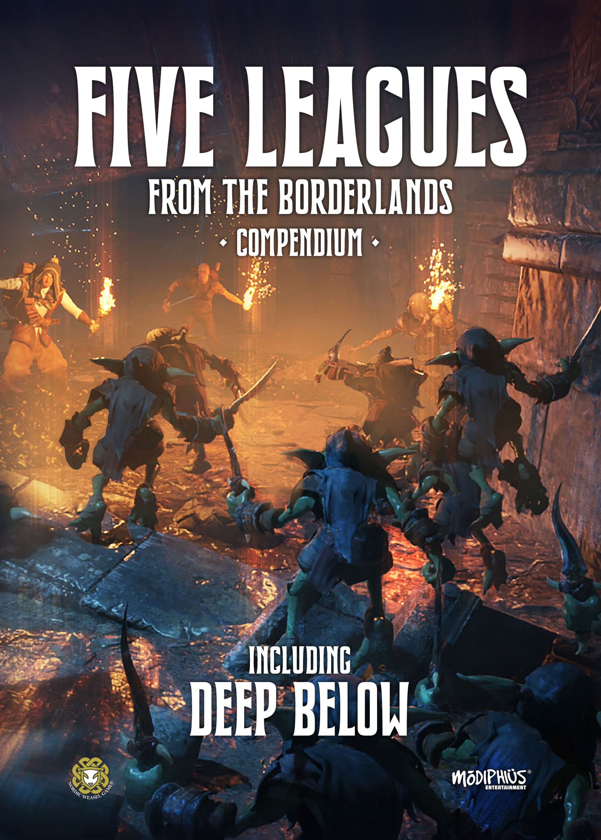 Five Leagues from the Borderlands Compendium (Including Deep Below) PDF Five Leagues from the Borderlands Modiphius Entertainment 