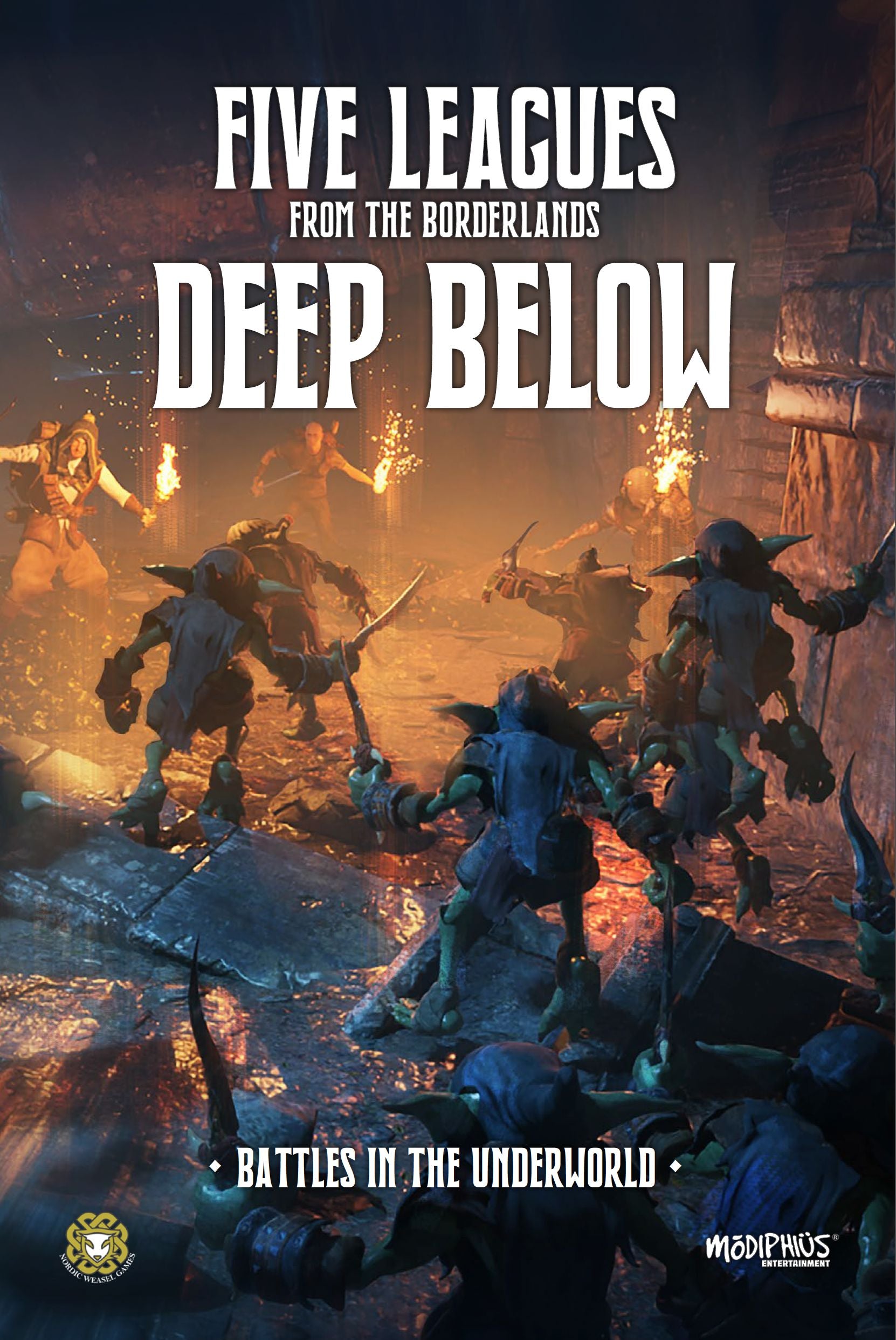 Five Leagues from the Borderlands - The Deep Below PDF Five Leagues from the Borderlands Modiphius Entertainment 