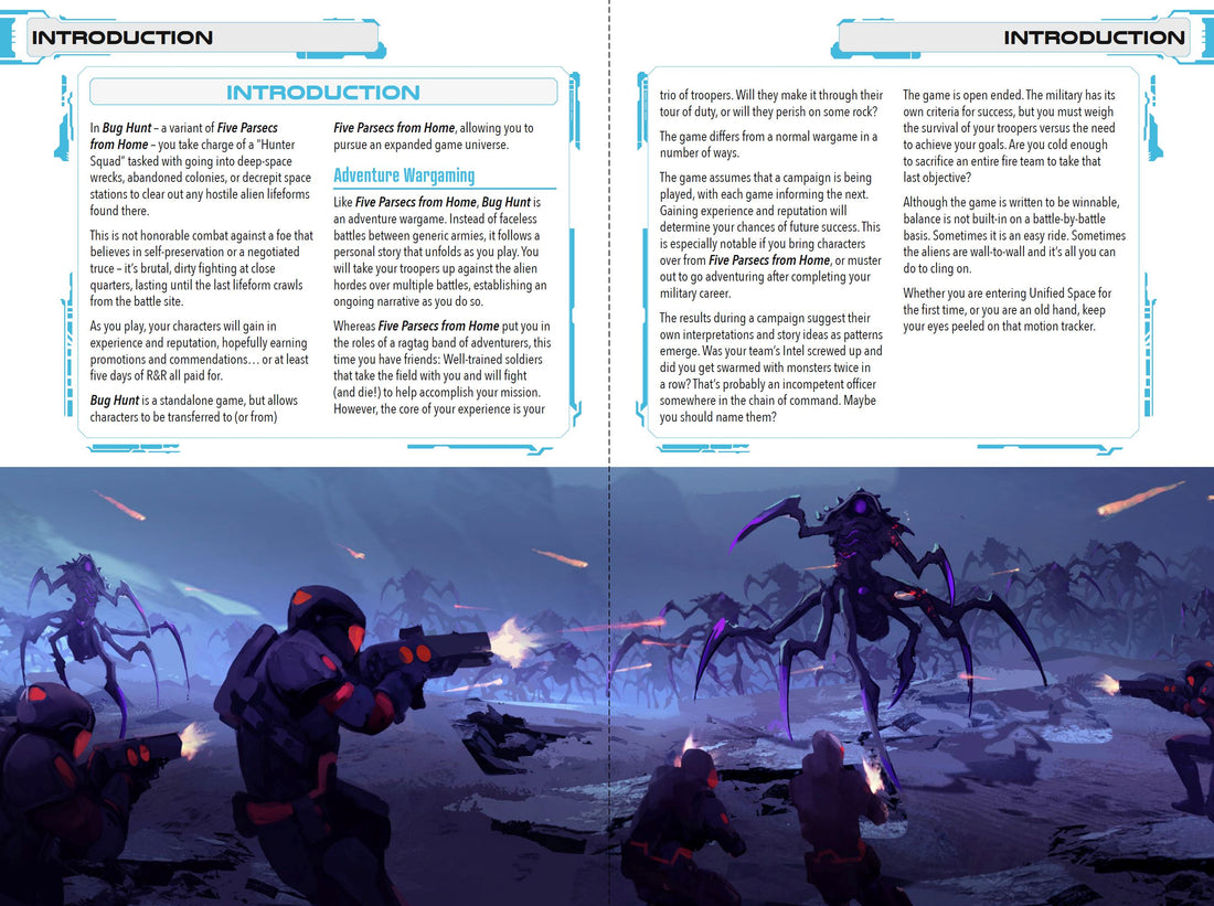 Five Parsecs from Home - Bug Hunt (PDF) – Modiphius Entertainment
