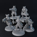 Five Parsecs From Home: Titan Forge - K'Erin Raiding Party Five Parsecs From Home Titan Forge 