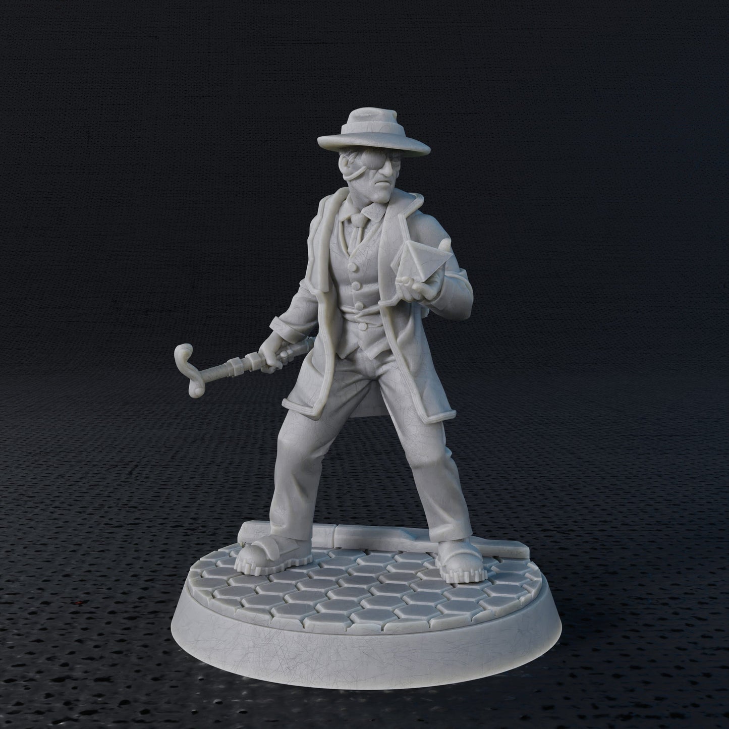 Five Parsecs From Home: Titan Forge The Old Hand - STL Five Parsecs From Home Titan Forge 