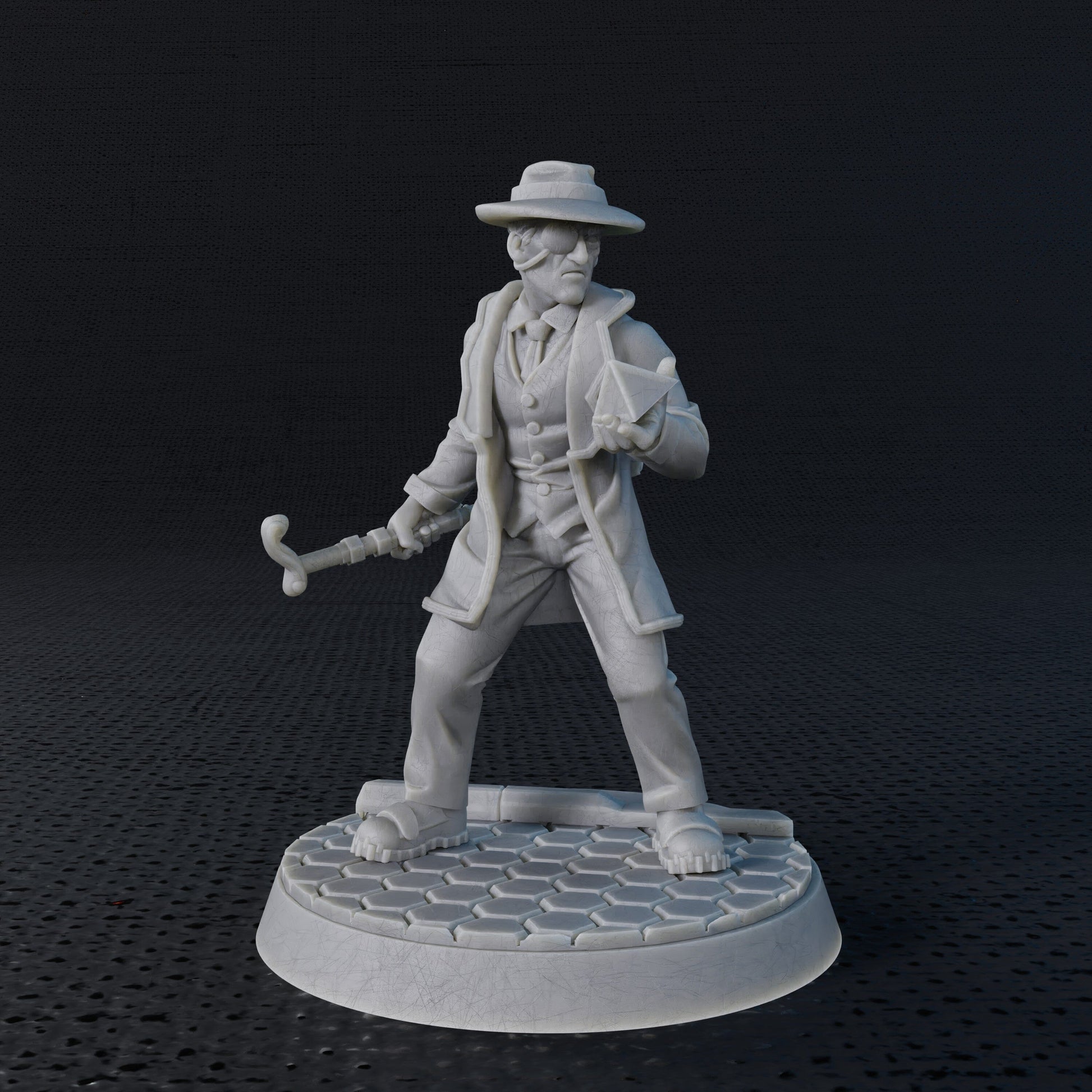 Five Parsecs From Home: Titan Forge The Old Hand - STL Five Parsecs From Home Titan Forge 