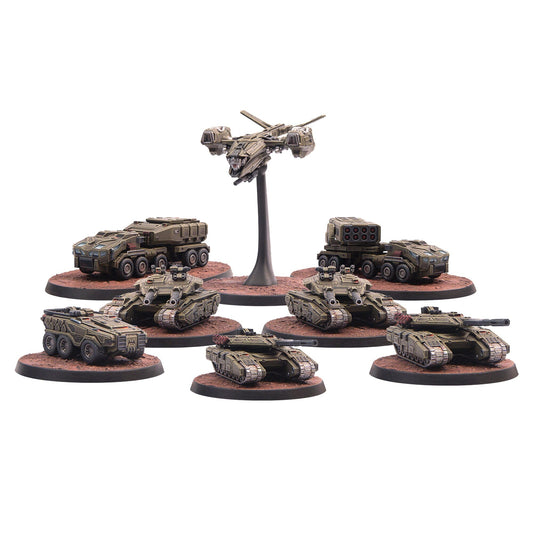 Hardwar - Chinese Democracy Army Detachment Miniatures Set Hardwar Modiphius Entertainment 