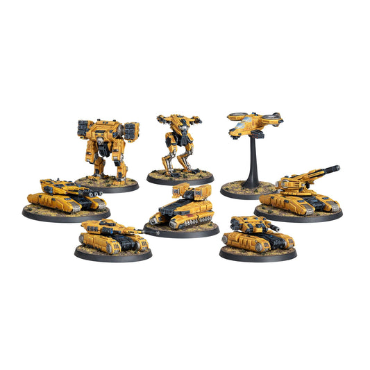 Hardwar - Consortium Security Squadron Miniatures Set Hardwar Modiphius Entertainment 