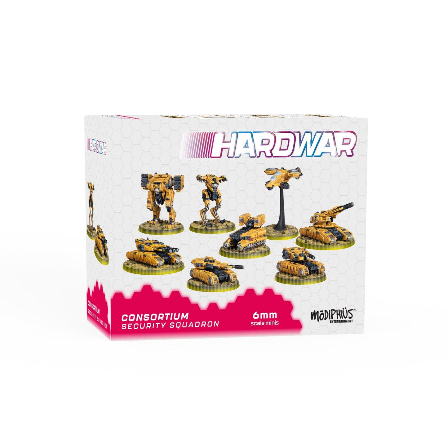 Hardwar - Consortium Security Squadron Miniatures Set Hardwar Modiphius Entertainment 