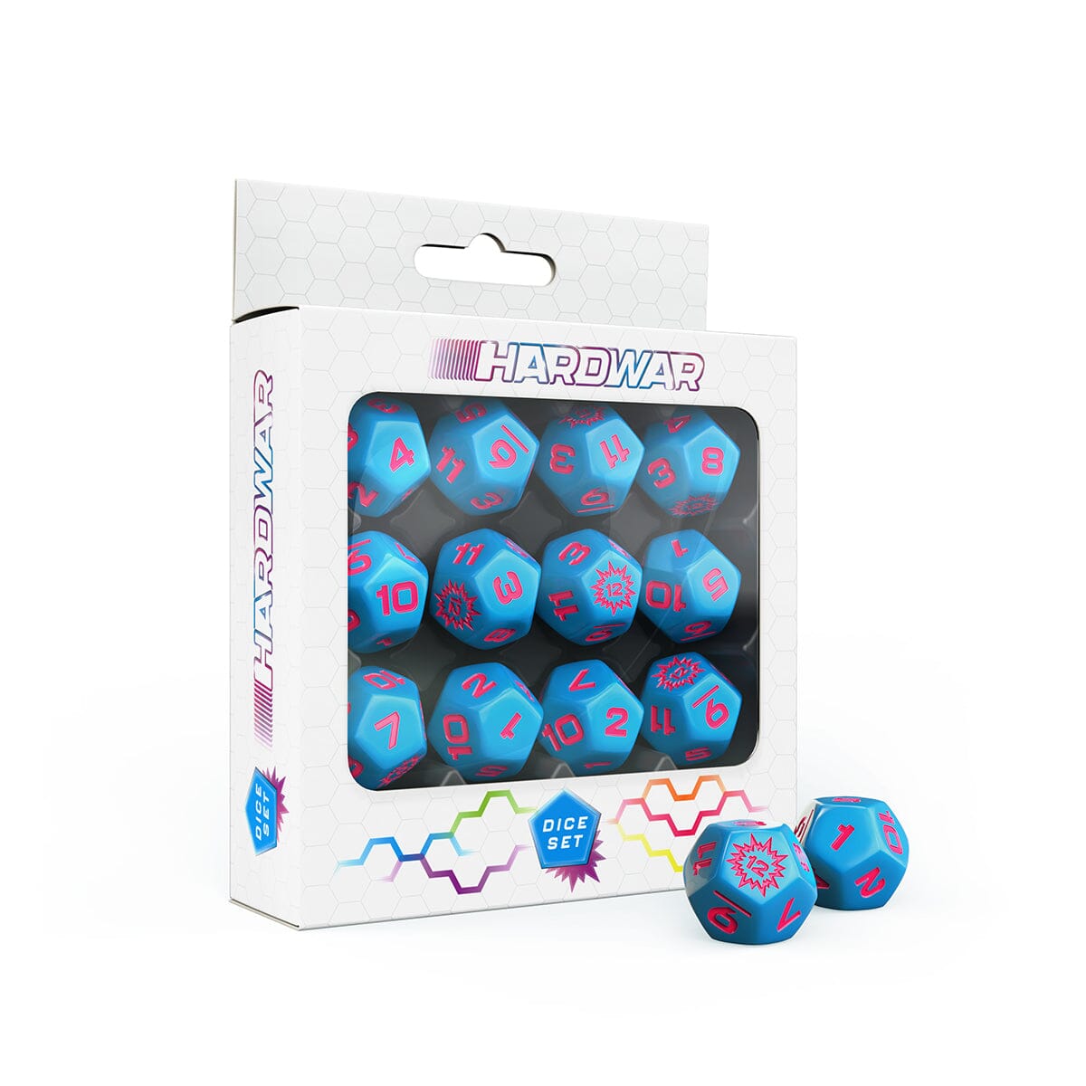 Hardwar - D12 Dice Set Hardwar Modiphius Entertainment 