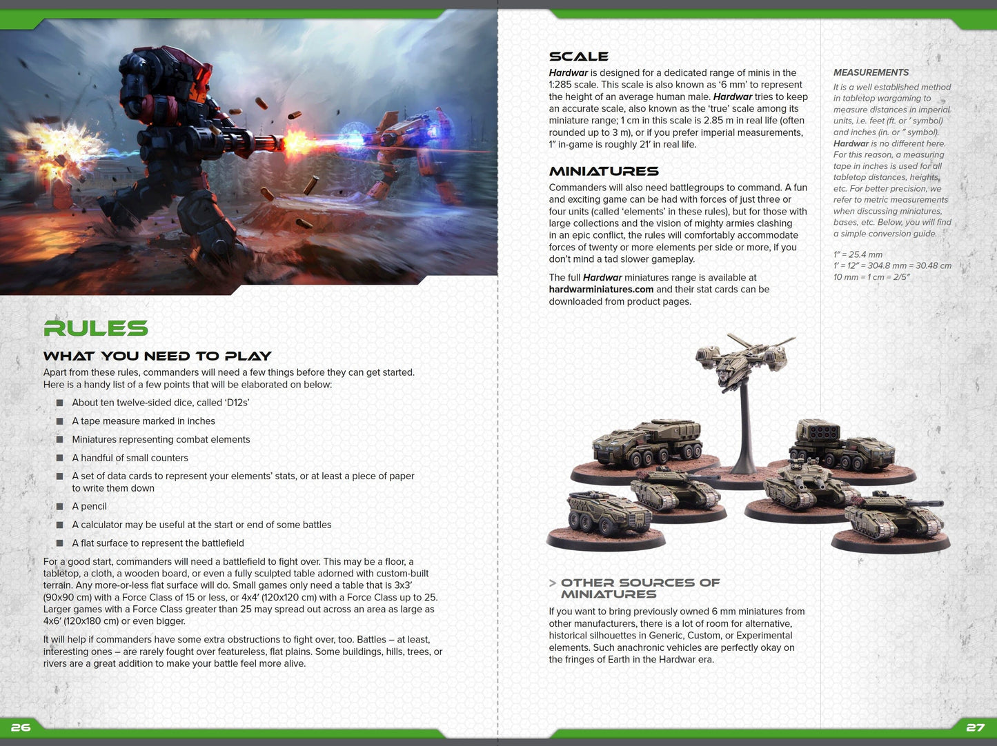 Hardwar Rulebook Hardwar Modiphius Entertainment 