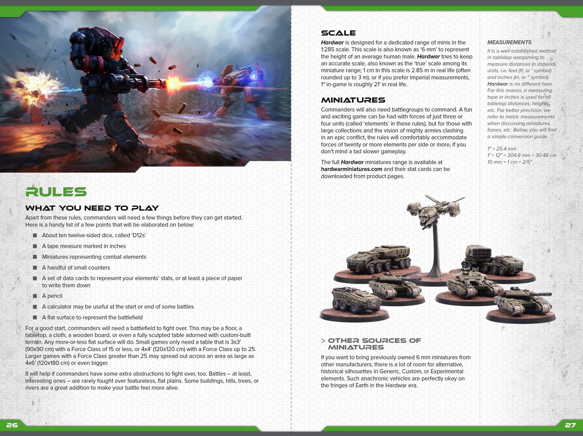 Hardwar Rulebook Hardwar Modiphius Entertainment 