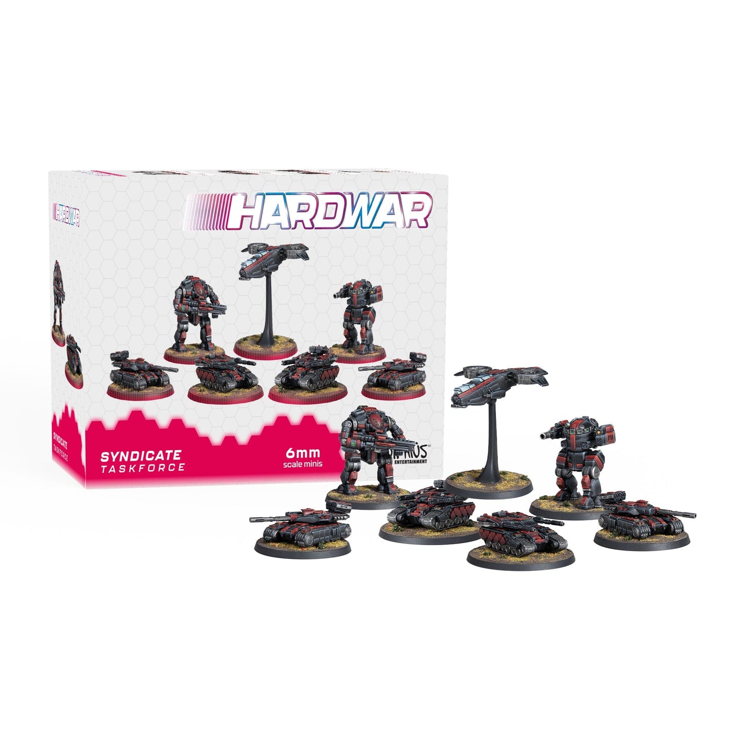 Hardwar - Syndicate Taskforce Miniatures Set Hardwar Modiphius Entertainment 