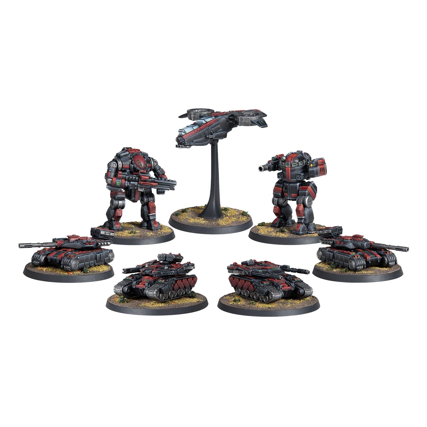 Hardwar - Syndicate Taskforce Miniatures Set Hardwar Modiphius Entertainment 