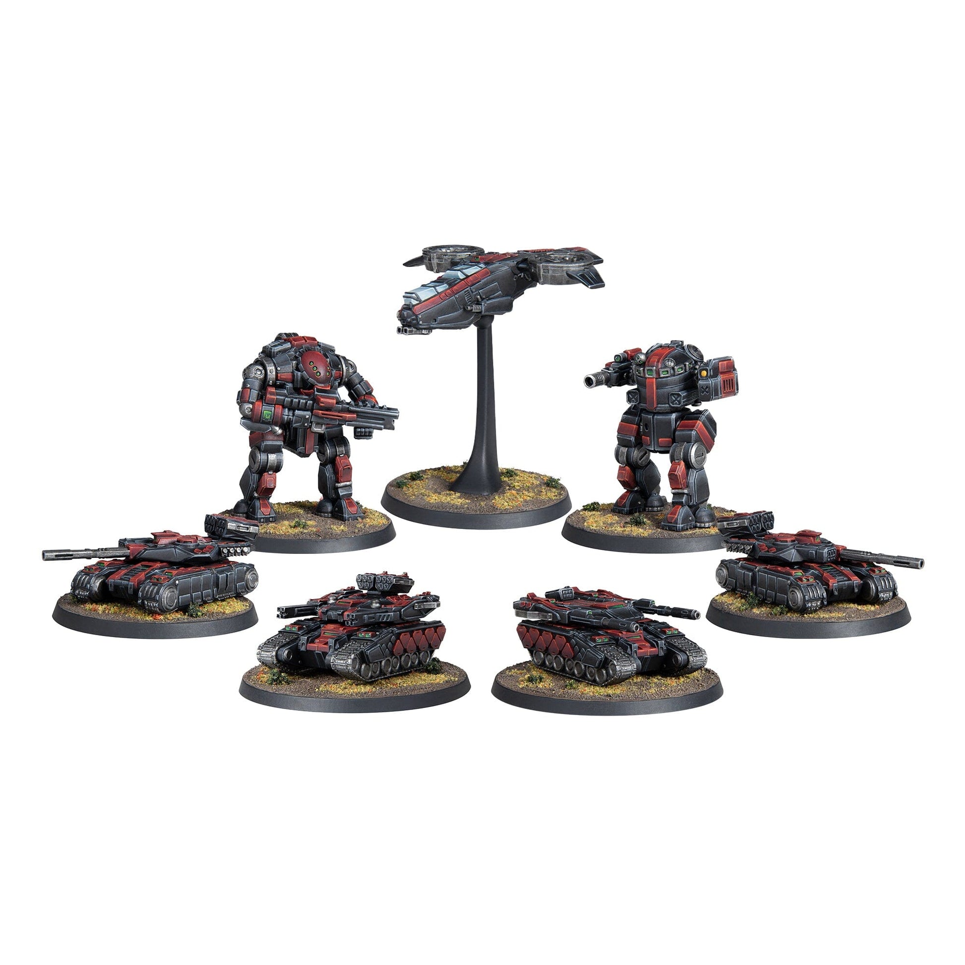 Hardwar - Syndicate Taskforce Miniatures Set Hardwar Modiphius Entertainment 