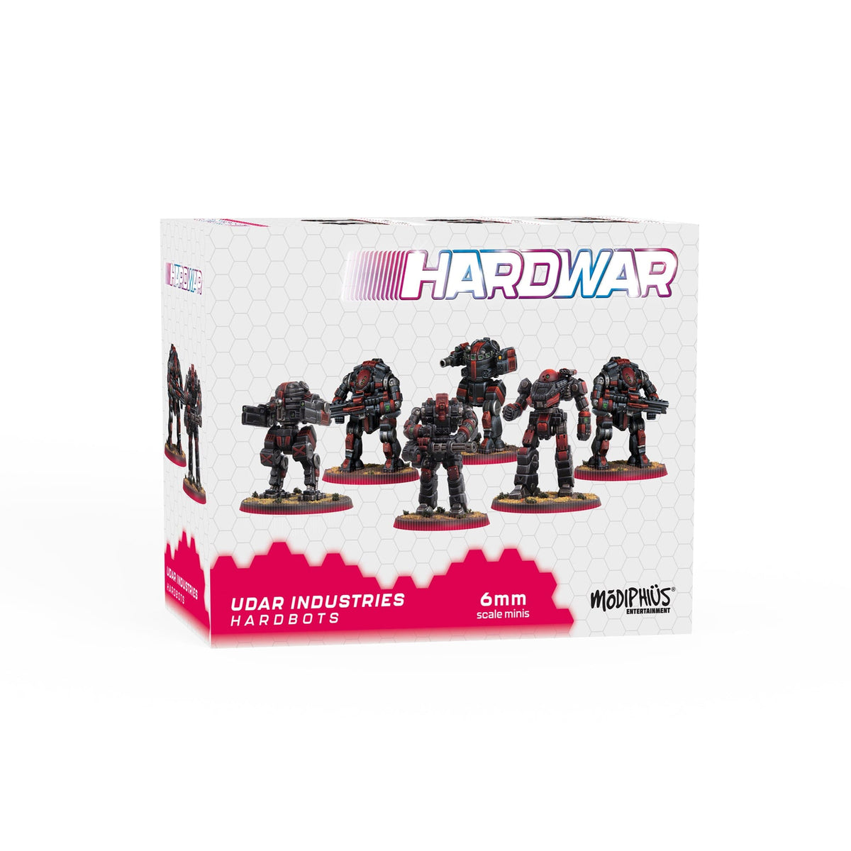 Hardwar - Udar Industries Hardbots Miniatures Set Hardwar Modiphius Entertainment 