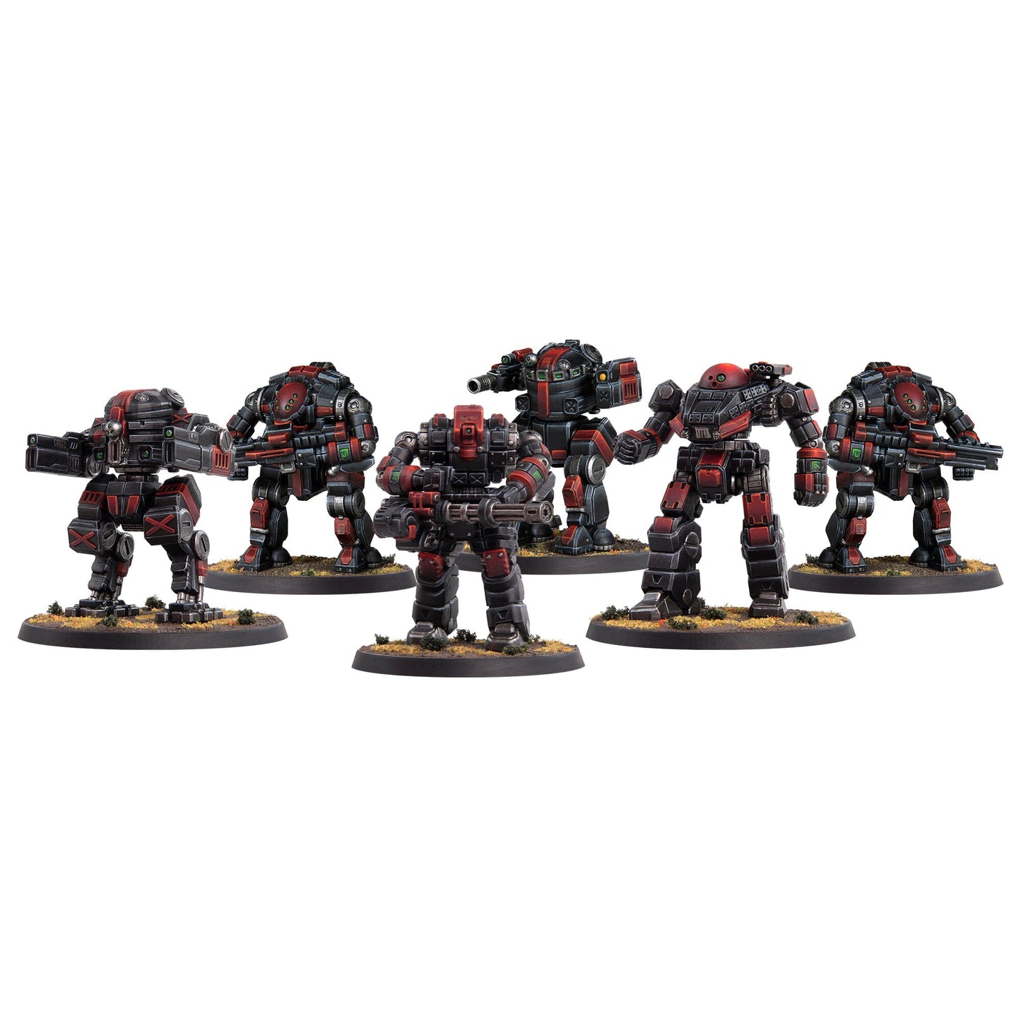 Hardwar - Udar Industries Hardbots Miniatures Set Hardwar Modiphius Entertainment 