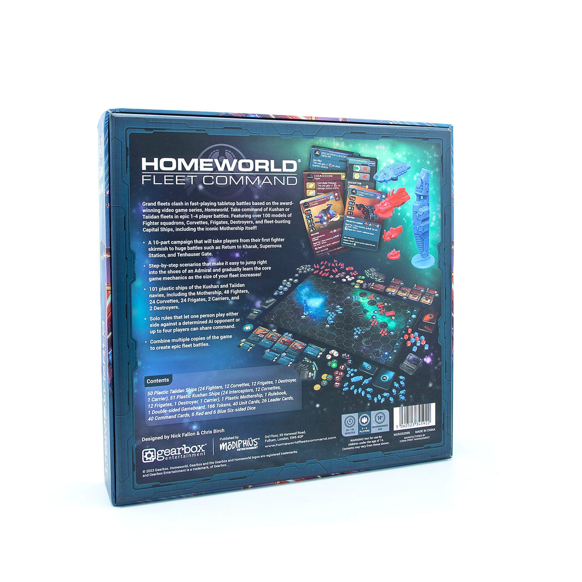 Homeworld Fleet Command: Core Game + Replacement Cards & Updated Rulebook Bundle Homeworld Fleet Command Modiphius Entertainment 