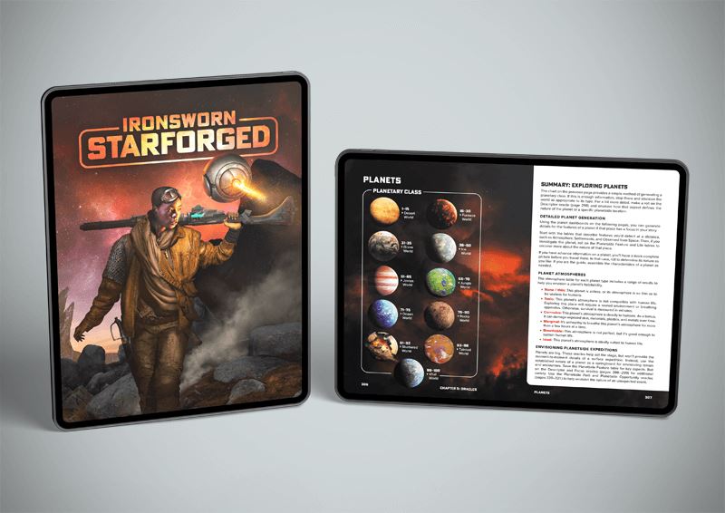 Ironsworn: Starforged - 'Stars and Seas' Digital Bundle Ironsworn: Starforged Tomkin Press 