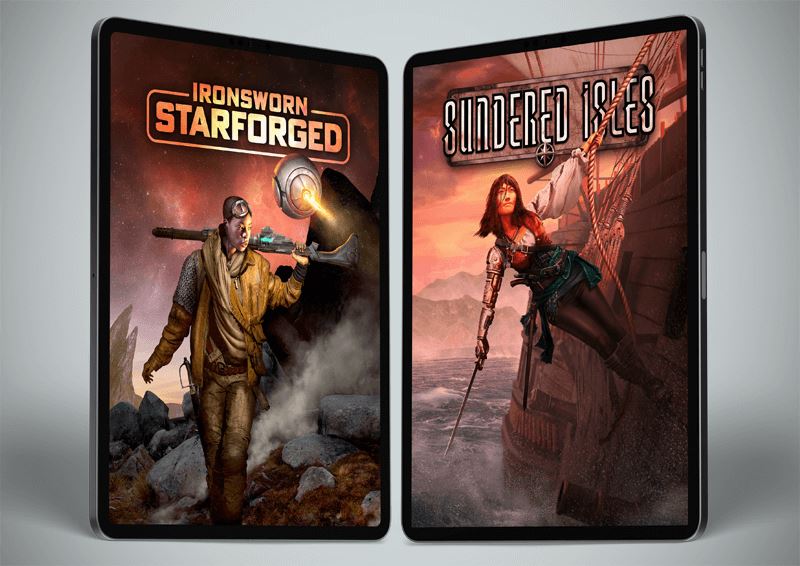 Ironsworn: Starforged - 'Stars and Seas' Digital Bundle Ironsworn: Starforged Tomkin Press 