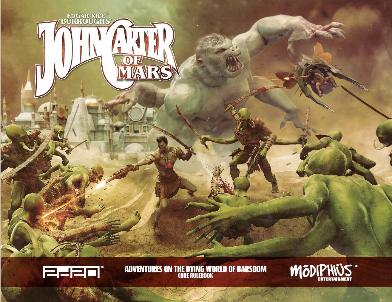 John Carter of Mars: Kickstarter Small Print Bundle John Carter Modiphius Entertainment 