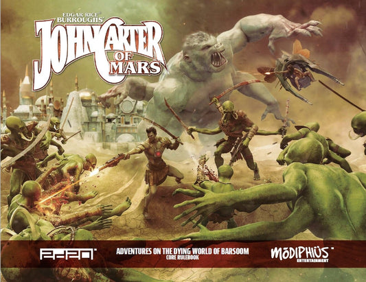 John Carter of Mars: Kickstarter Small Print Bundle John Carter Modiphius Entertainment 