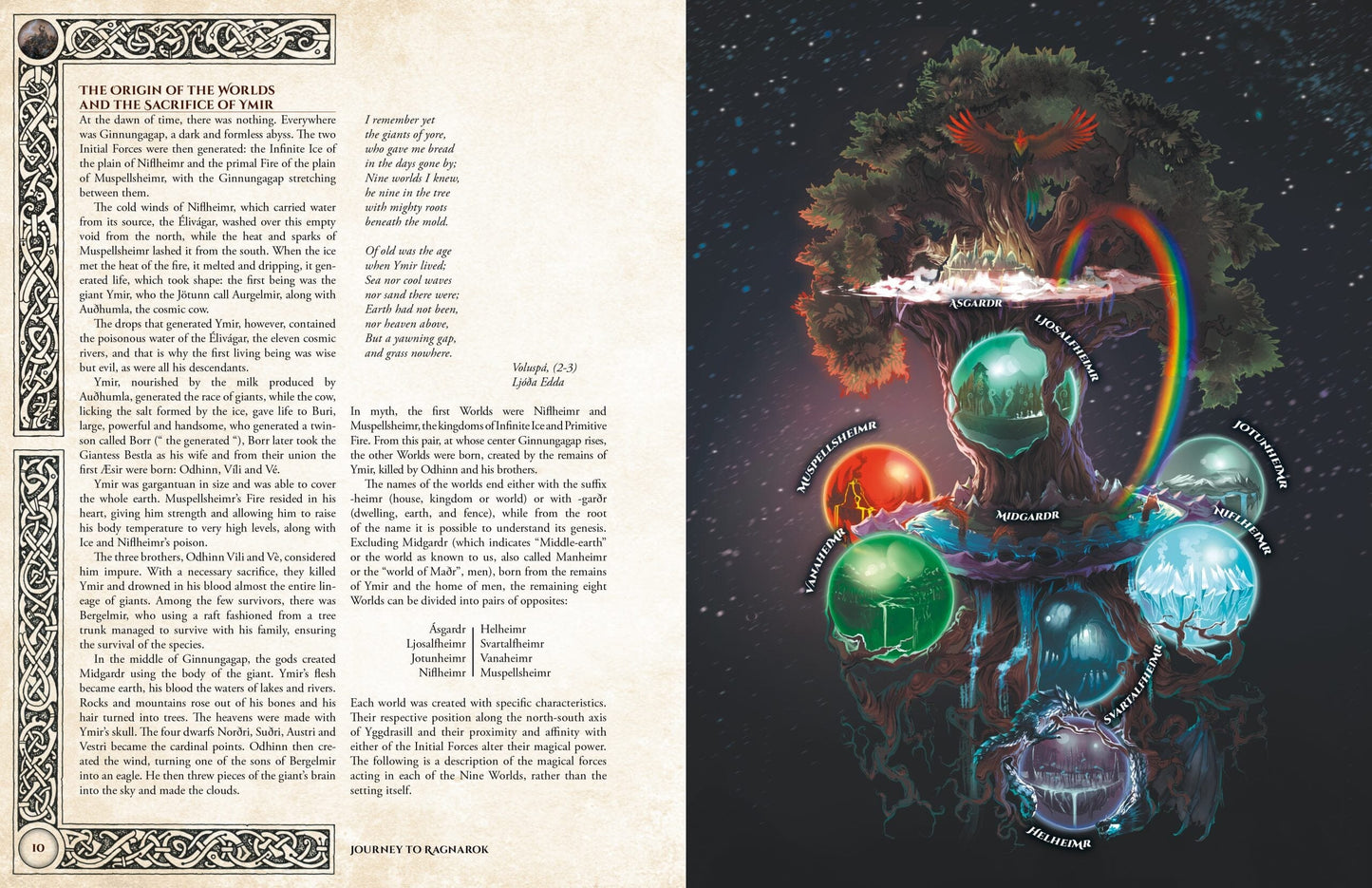 Journey to Ragnarok - Corebook - Deluxe Edition Journey to Ragnarok Mana Project Studio 