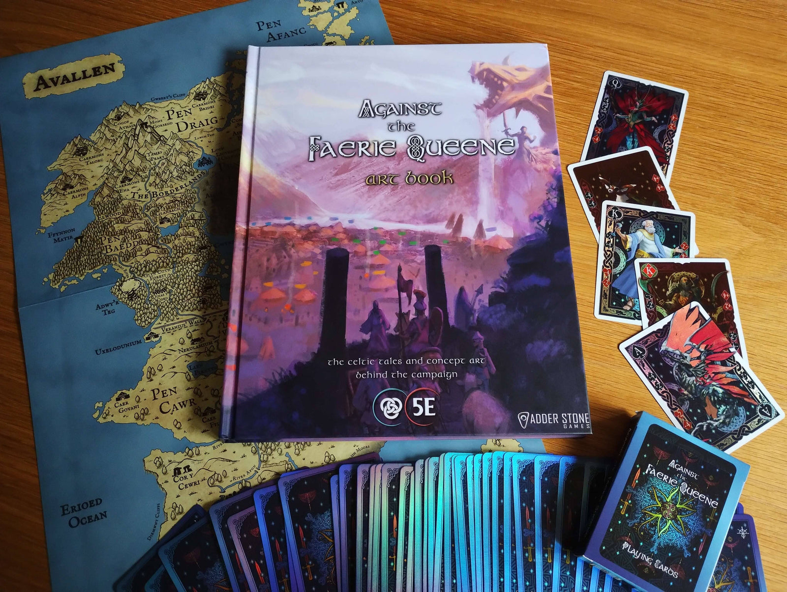 Legends of Avallen - Against the Faerie Queene Art Book main image 0