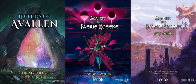 Legends of Avallen - Against the Faerie Queene Bundle - PDF Legends of Avallen Adder Stone Games 