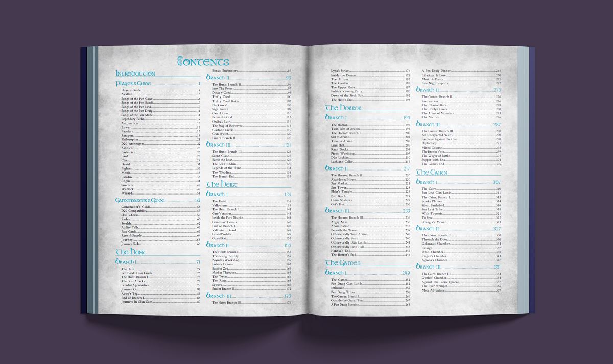 Legends of Avallen - Against the Faerie Queene Campaign Book Legends of Avallen Adder Stone Games 