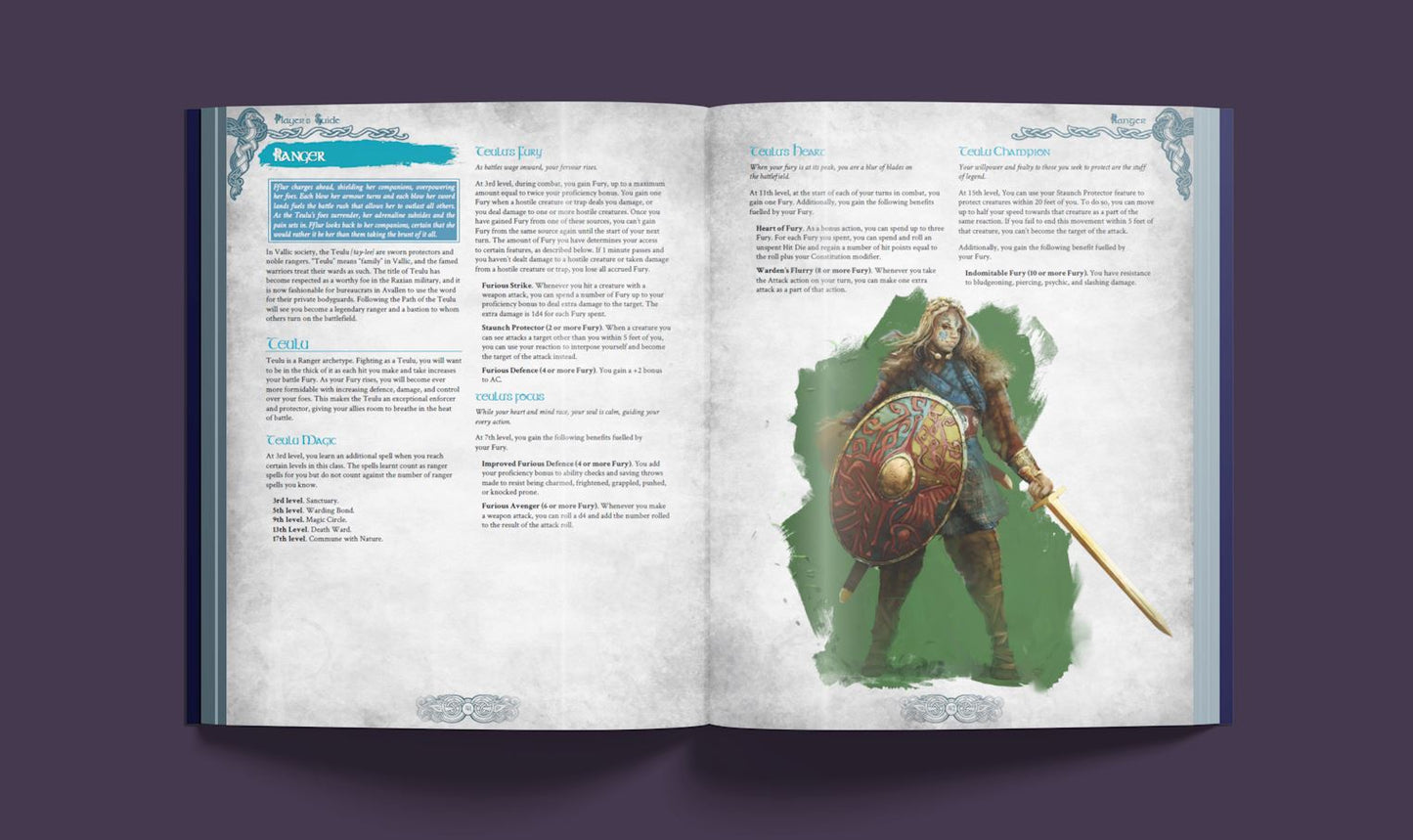 Legends of Avallen - Against the Faerie Queene Campaign Book Legends of Avallen Adder Stone Games 