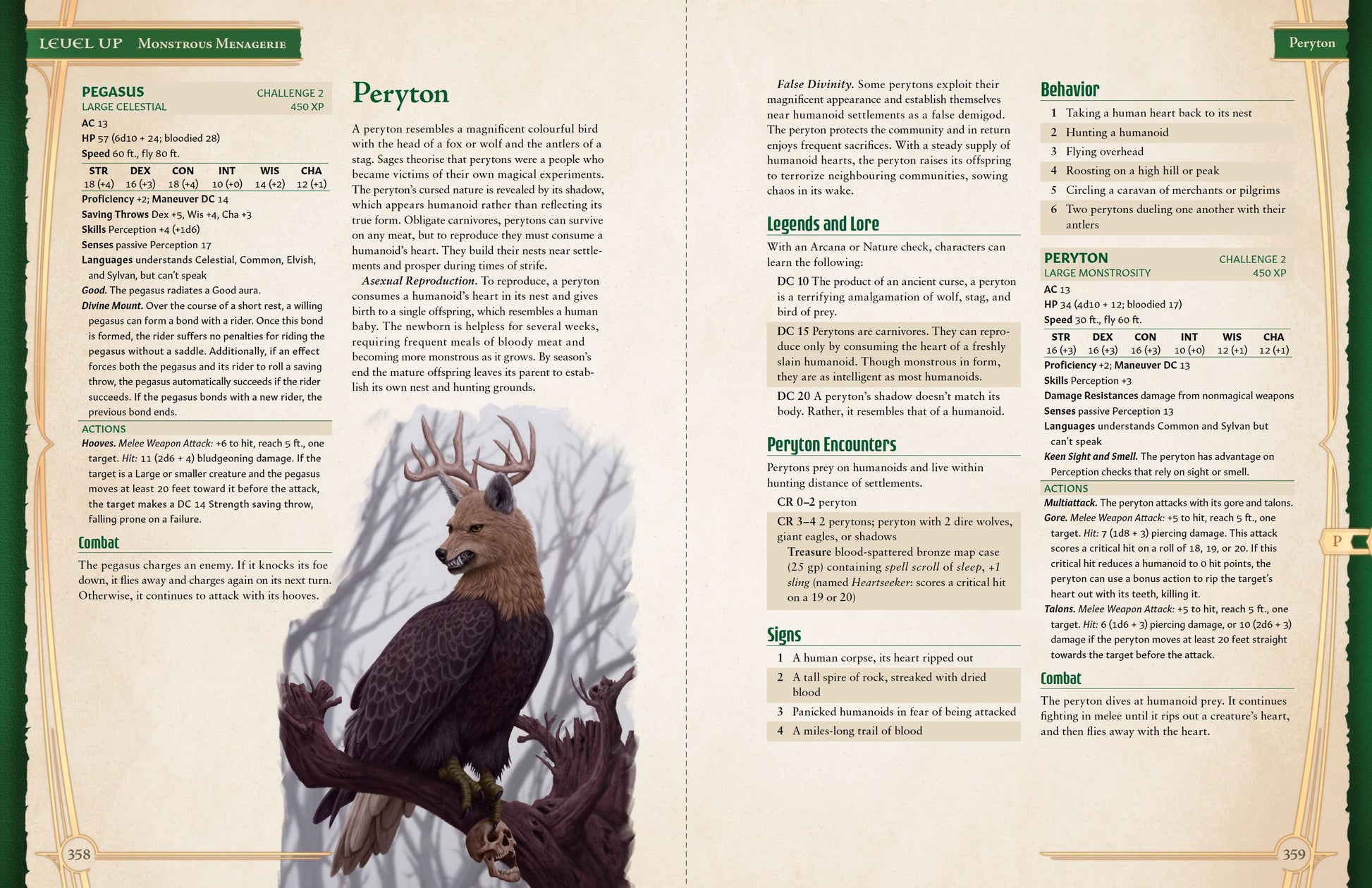 Level Up: Advanced 5th Edition - Monstrous Menagerie Level Up: A5E EN Publishing 