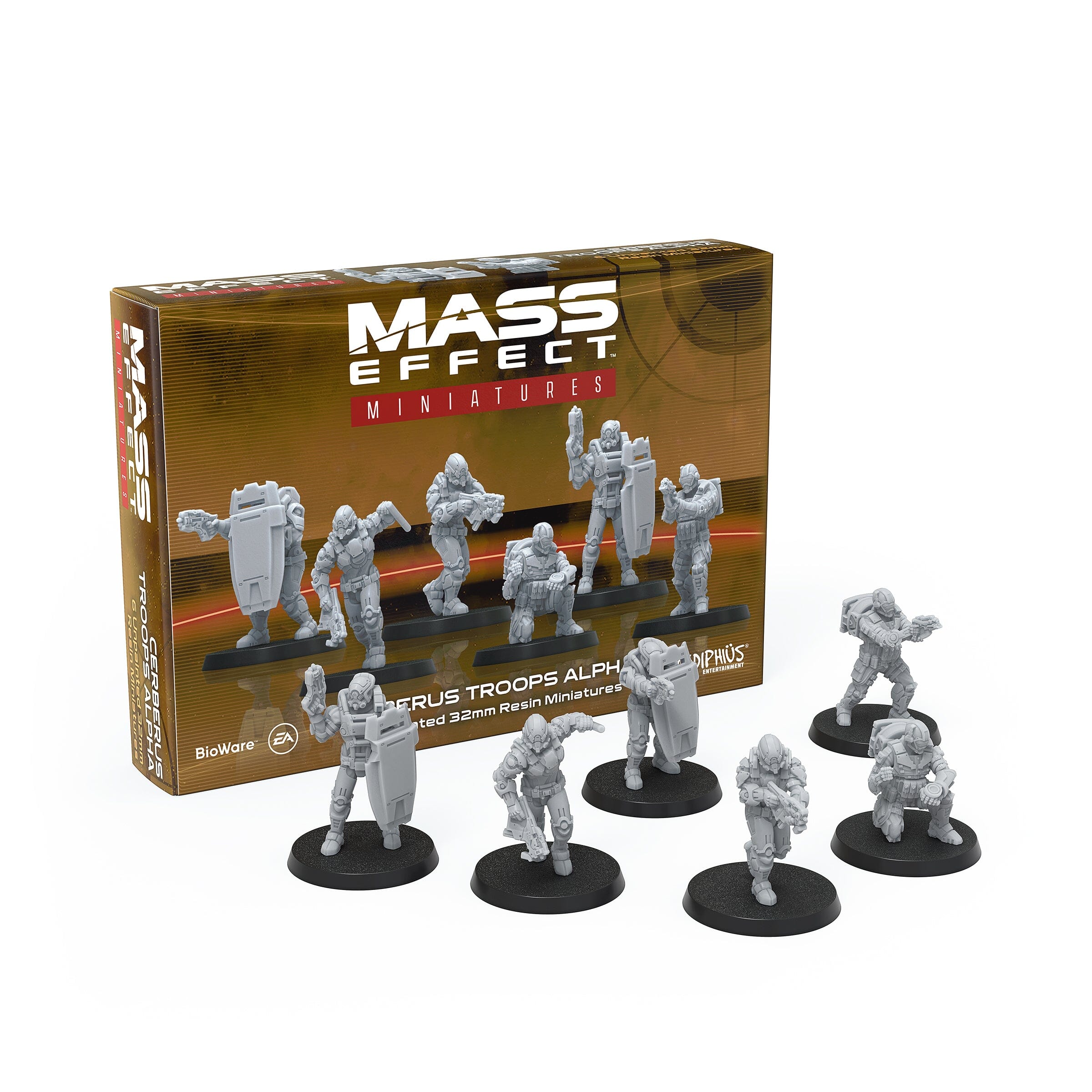 Mass Effect Miniatures - Cerberus Troops Alpha Mass Effect: The Board Game Modiphius Entertainment 