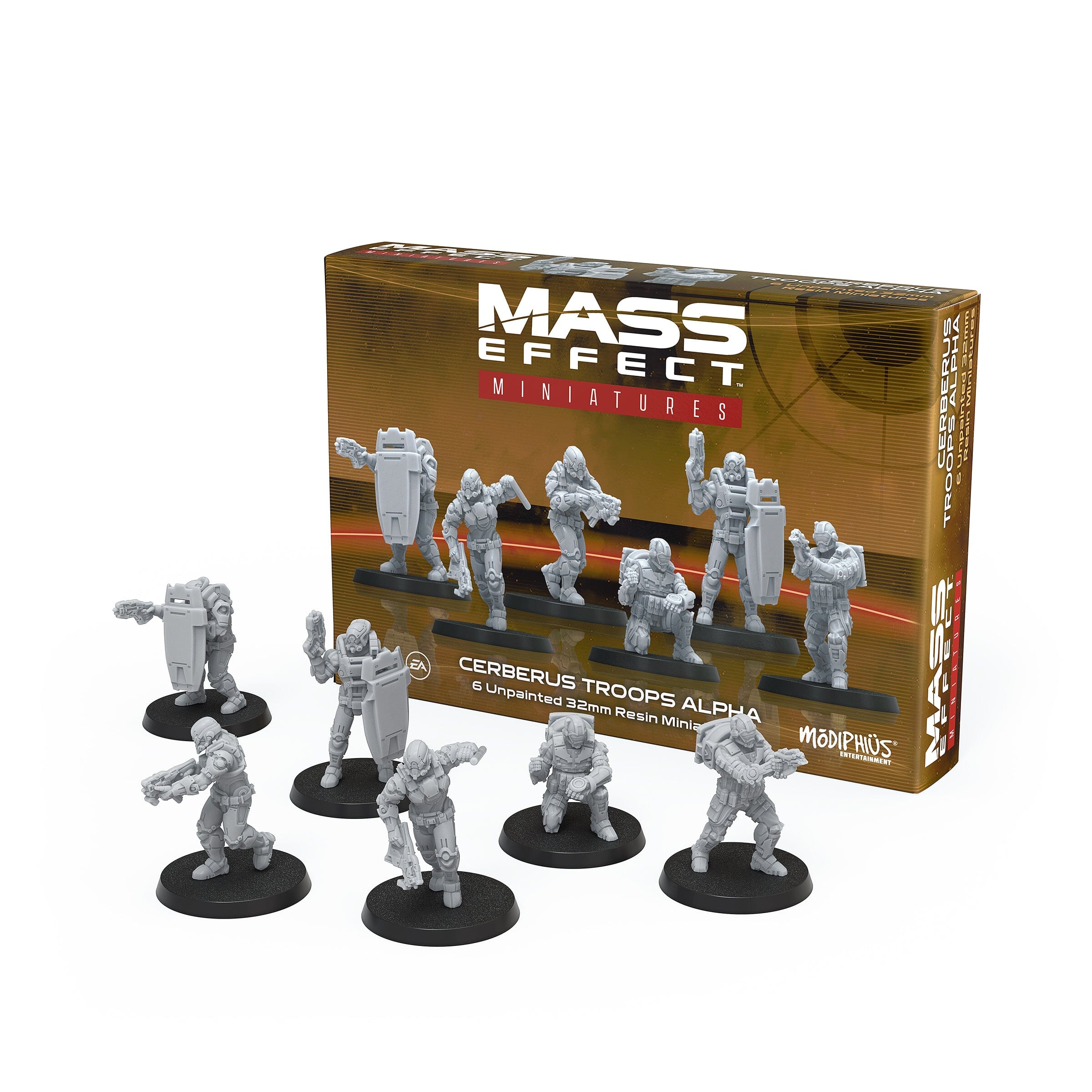 Mass Effect Miniatures - Cerberus Troops Alpha Mass Effect: The Board Game Modiphius Entertainment 