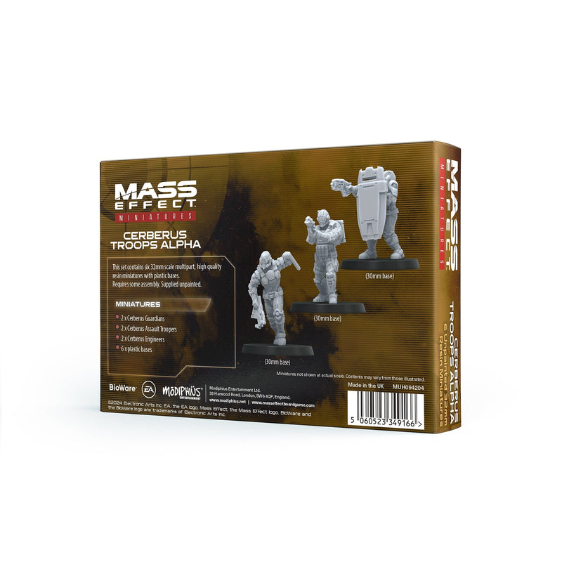 Mass Effect Miniatures - Cerberus Troops Alpha Mass Effect: The Board Game Modiphius Entertainment 